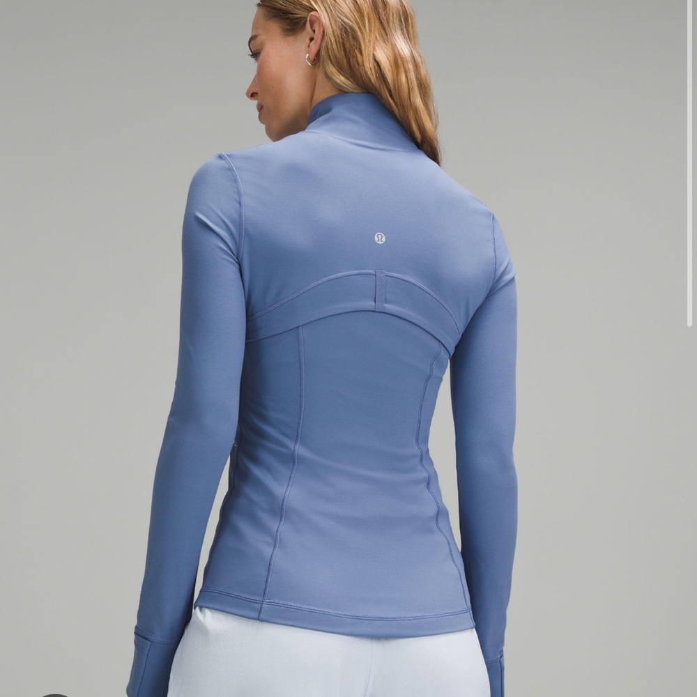 Pitch blue lululemon define jacket -worn once size 6